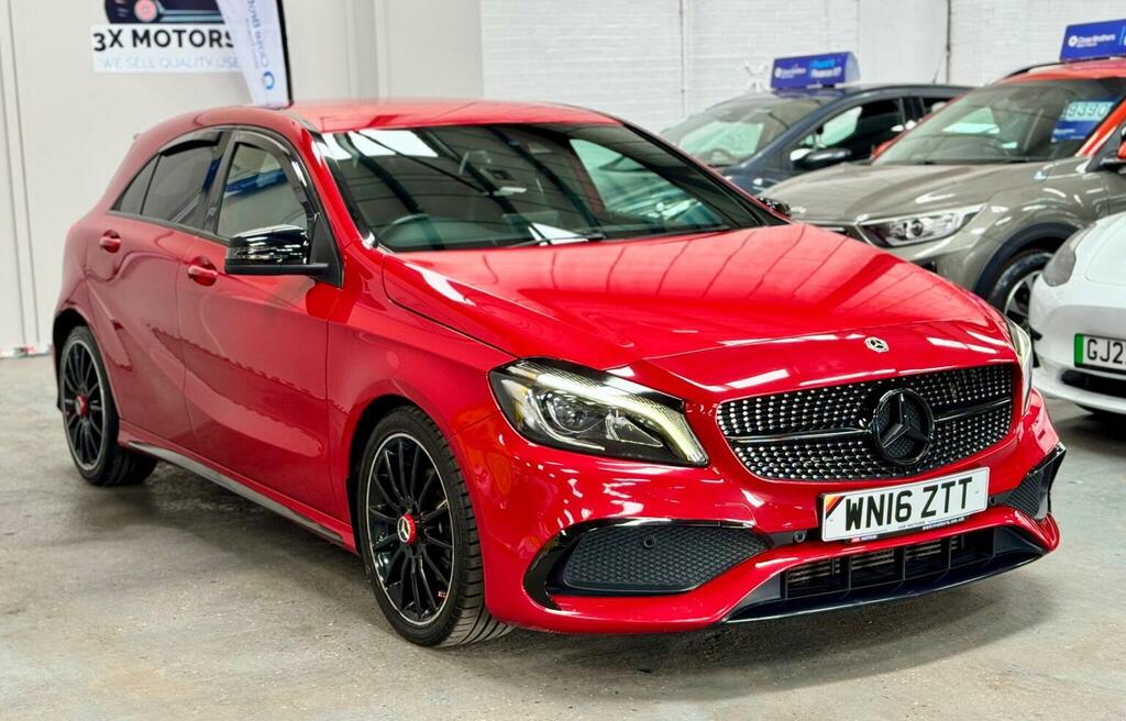 Mercedes-Benz A Class 2.1 A200d Amg Line Premium 7G-dct Euro 6 Ss 5 WN16ZTT Red #2
