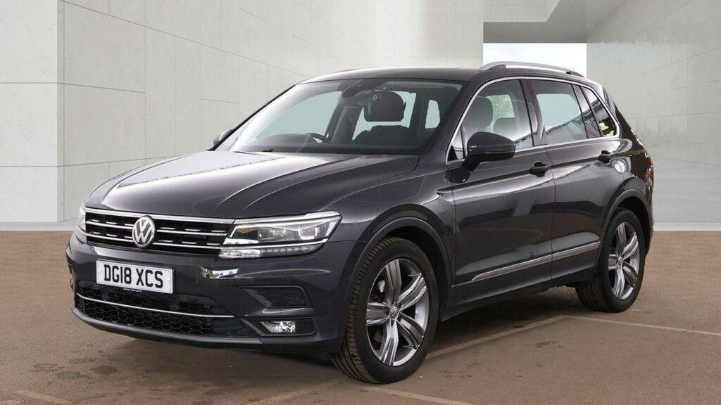 Volkswagen Tiguan 2.0 Tdi Sel Dsg Euro 6 Ss DG18XCS Grey #2