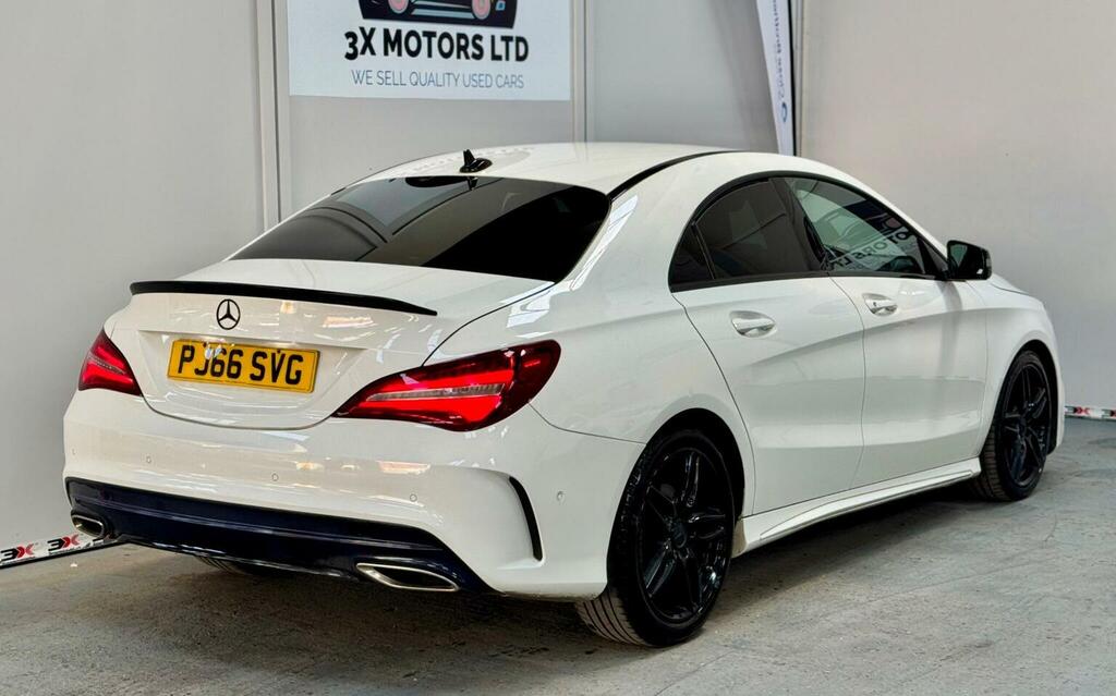 Mercedes-Benz CLA Class 2.1 Cla220d Amg Line Coupe 7G-dct 4Matic Euro 6 S PJ66SVG White #5