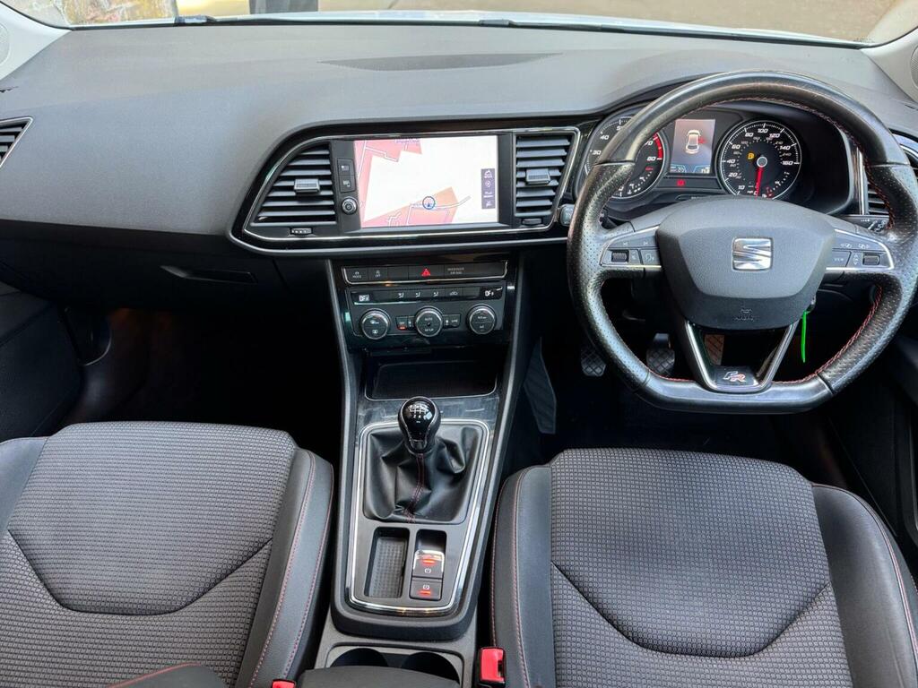 Seat Leon 1.4 Tsi Fr Technology Euro 6 Ss CF18CFD White #4