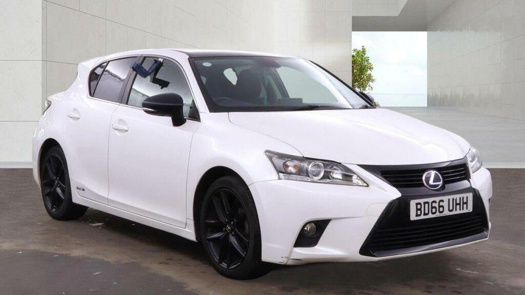 Lexus CT 1.8 200H Sport Cvt Euro 6 Ss White