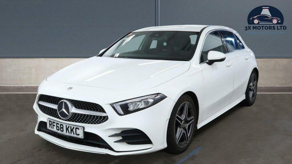 Mercedes-Benz A Class 1.3 A180 Amg Line 7G-dct Euro 6 Ss RF68KKC White #2