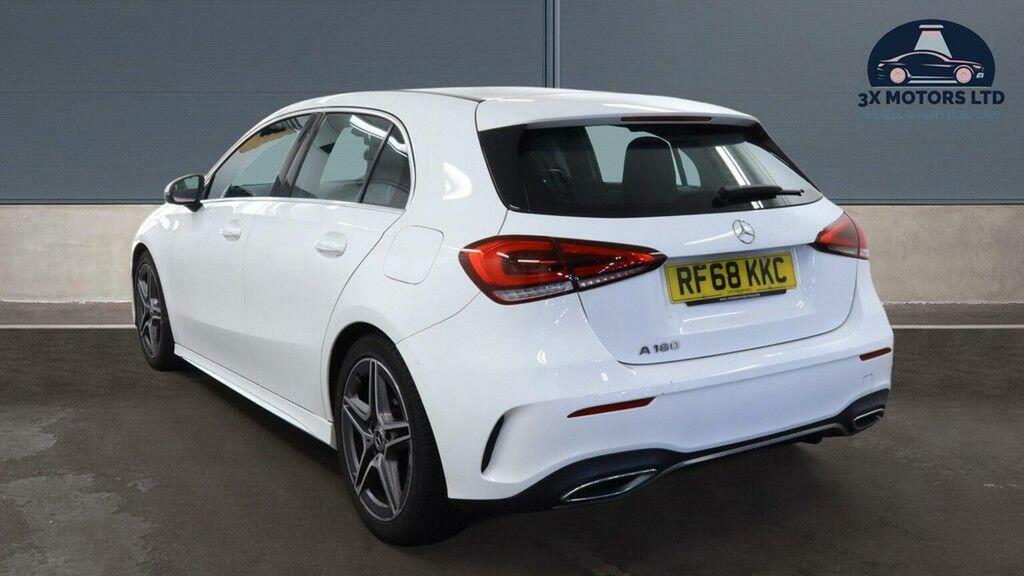 Mercedes-Benz A Class 1.3 A180 Amg Line 7G-dct Euro 6 Ss RF68KKC White #3