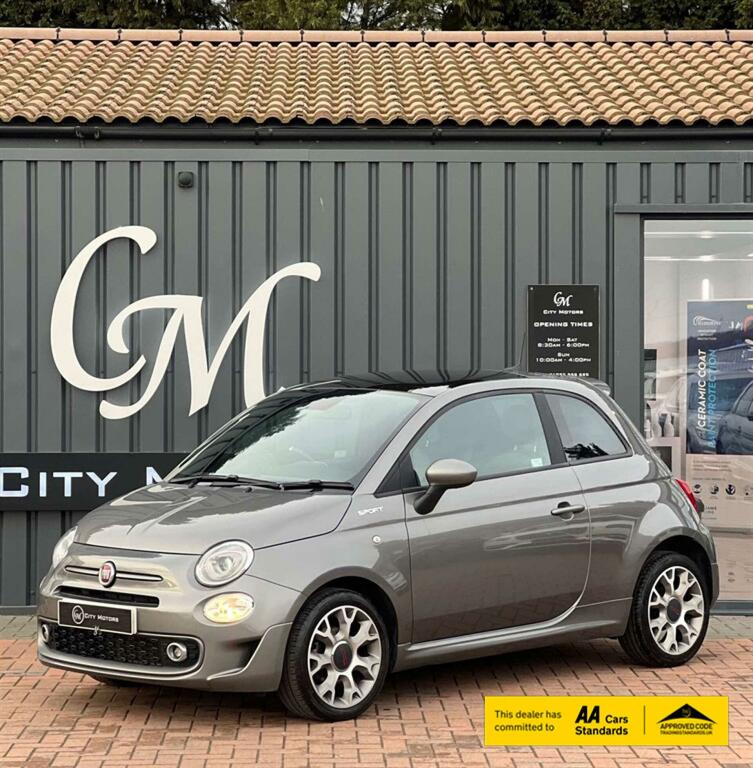 Fiat 500 1.0 Mhev Sport Euro 6 Ss Grey