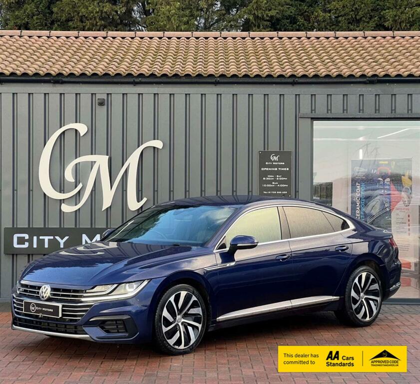 Volkswagen Arteon 2.0 Tdi R-line Fastback Dsg Euro 6 Ss Blue