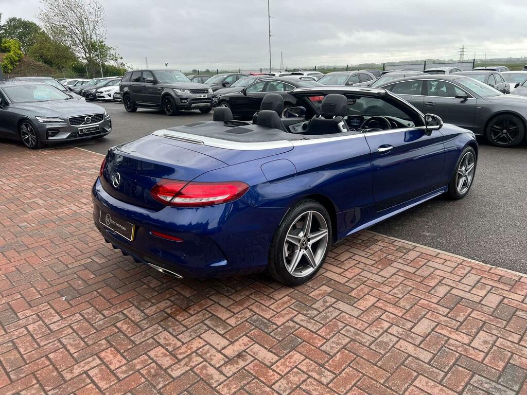 Mercedes-Benz C Class 2.0 C200 Amg Line Cabriolet G-tronic Euro 6 Ss  Blue #6