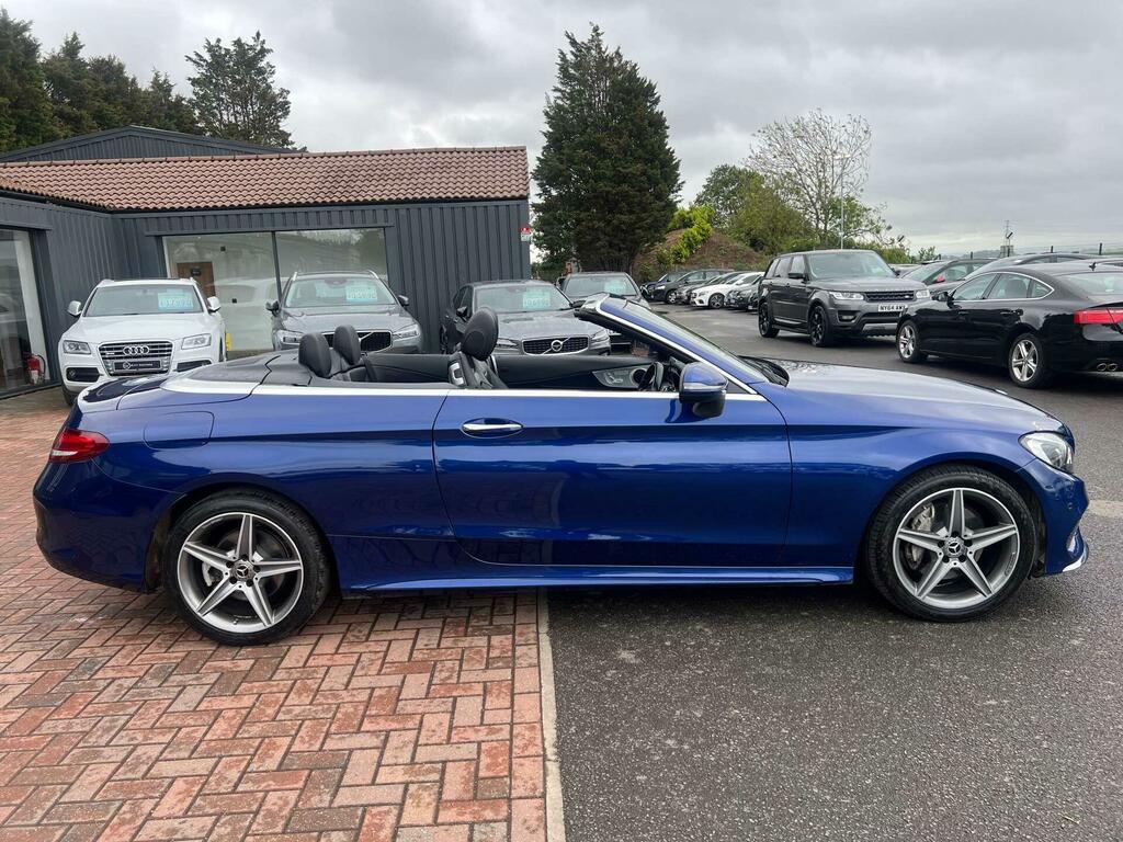 Mercedes-Benz C Class 2.0 C200 Amg Line Cabriolet G-tronic Euro 6 Ss  Blue #5