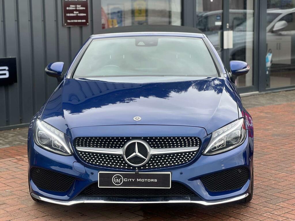 Mercedes-Benz C Class 2.0 C200 Amg Line Cabriolet G-tronic Euro 6 Ss  Blue #4