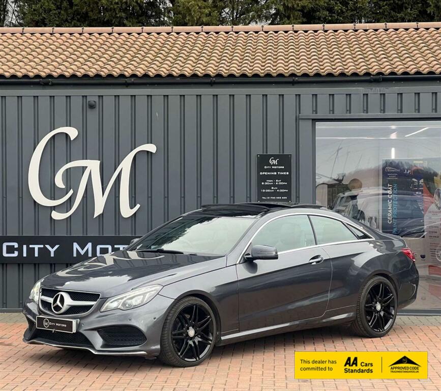 Mercedes-Benz E Class 2.1 E220d Bluetec Amg Line G-tronic Euro 6 Ss Grey