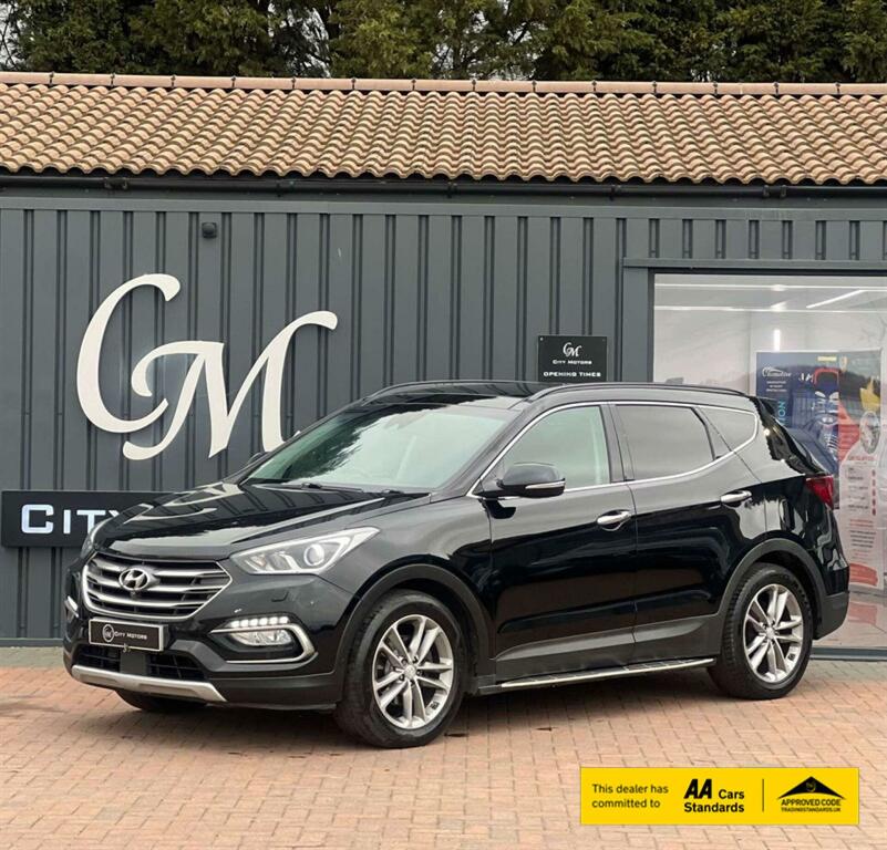 Hyundai Santa Fe 2.2 Crdi Blue Drive Premium Se 4Wd Euro 6 S Black