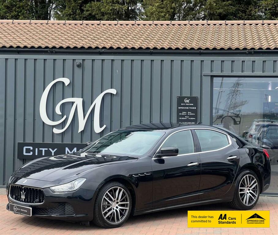 Maserati Ghibli 3.0D V6 Zf Euro 5 Ss Black
