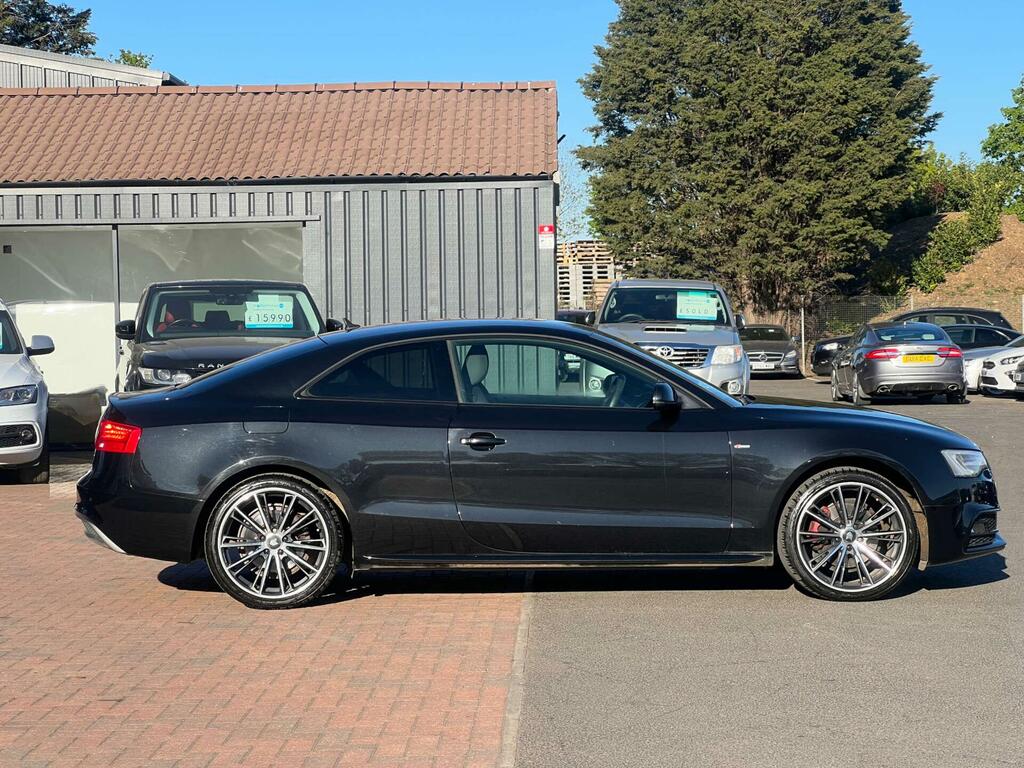Audi A5 2.0 Tdi Black Edition Quattro Euro 5 Ss Black #4
