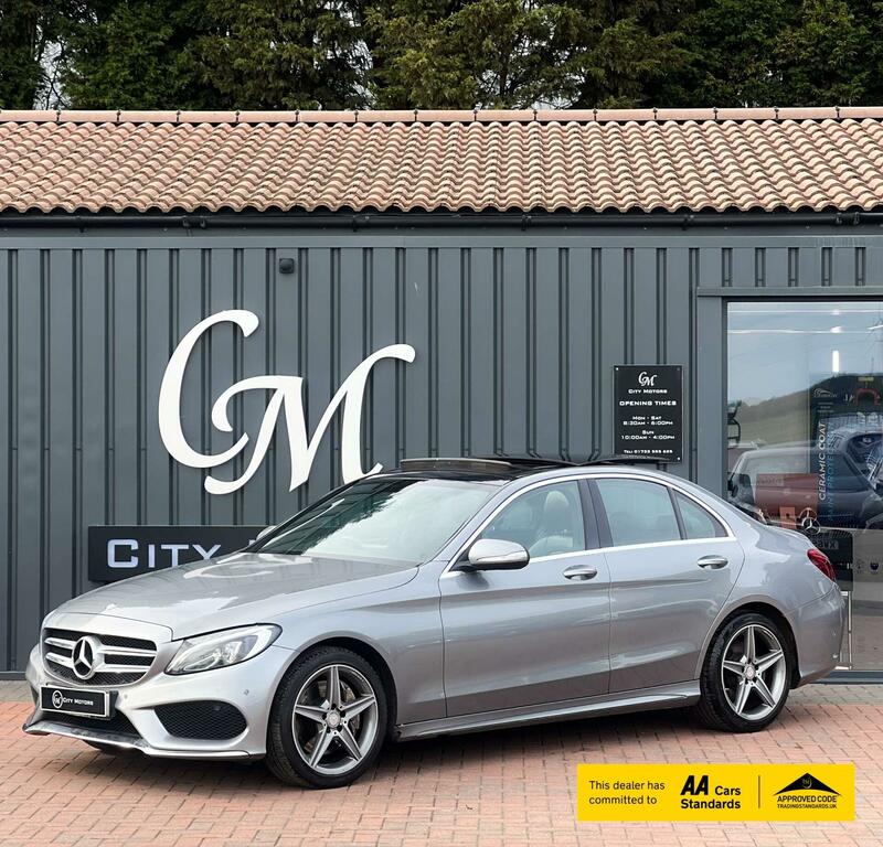 Mercedes-Benz C Class 2.1 C250 Bluetec Amg Line G-tronic Euro 6 Ss 4 Silver