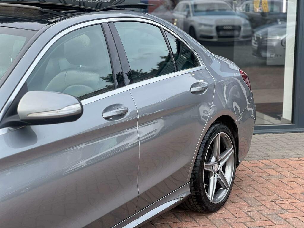 Mercedes-Benz C Class 2.1 C250 Bluetec Amg Line G-tronic Euro 6 Ss 4  Silver #2