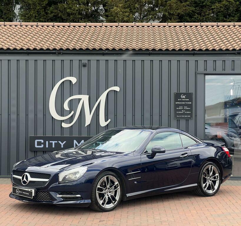 Mercedes-Benz SL Class 3.0 Sl400 Amg Sport G-tronic Euro 6 Ss Blue
