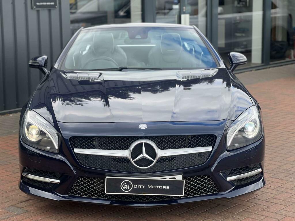 Mercedes-Benz SL Class 3.0 Sl400 Amg Sport G-tronic Euro 6 Ss Blue #3