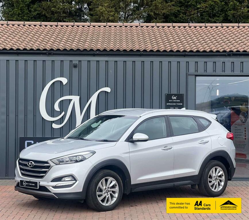 Hyundai Tucson 1.7 Crdi Blue Drive Se Euro 6 Ss Silver