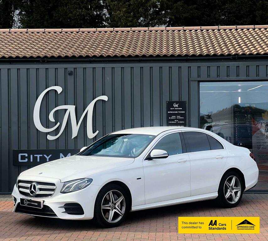 Mercedes-Benz E Class 2.0 E300de 13.5Kwh Amg Line G-tronic Euro 6 Ss White