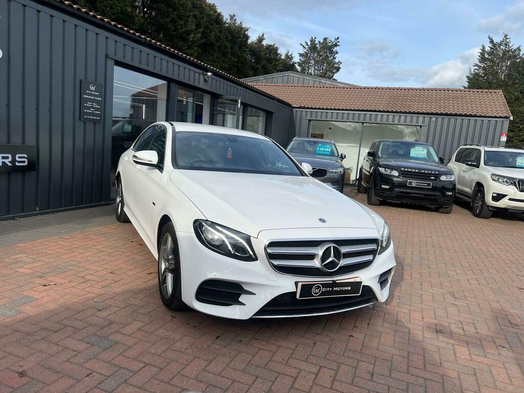 Mercedes-Benz E Class 2.0 E300de 13.5Kwh Amg Line G-tronic Euro 6 Ss White #5