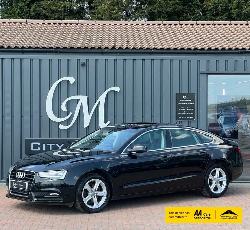 Audi A5 2.0 Tdi Ultra Se Technik Sportback Euro 6 Ss Black