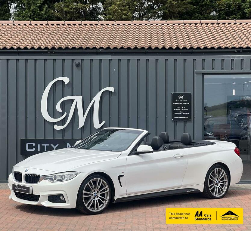 BMW 4 Series 2.0 425D M Sport Euro 6 Ss White