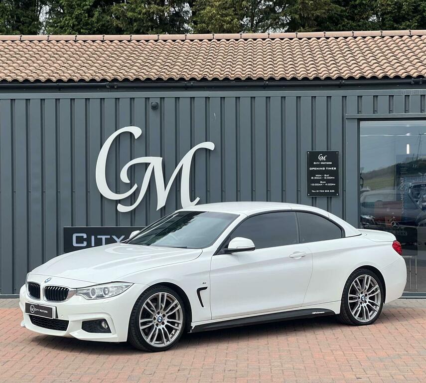 BMW 4 Series 2.0 425D M Sport Euro 6 Ss  White #2