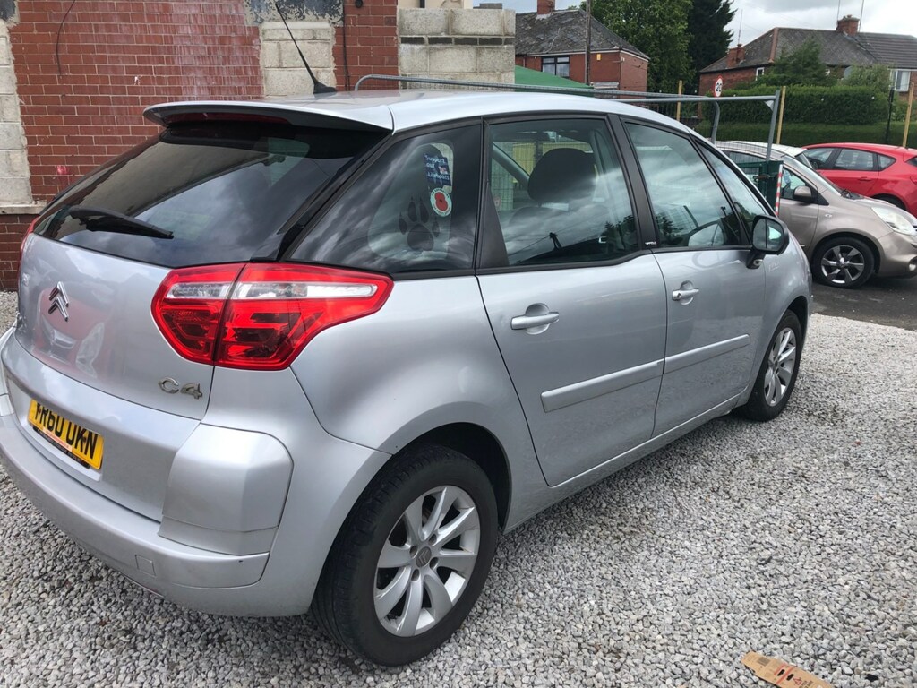 Citroen C4 Picasso 1.6Hdi 16V Vtr Plus 5 Seat Silver #5