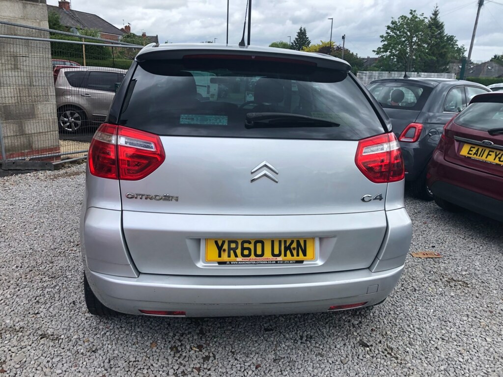 Citroen C4 Picasso 1.6Hdi 16V Vtr Plus 5 Seat Silver #4