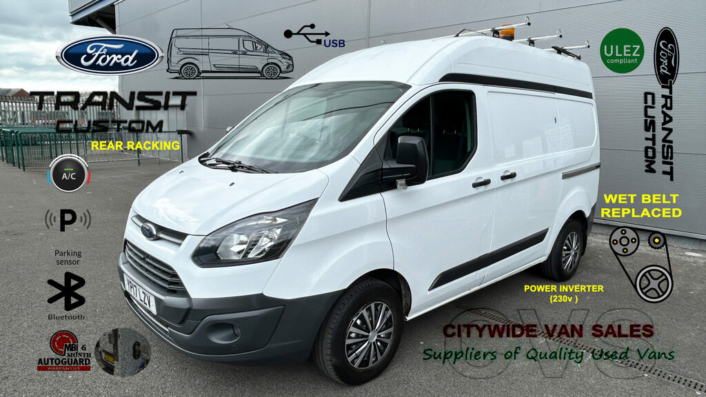 Ford Transit Custom Ford Transit Custom 2017 White