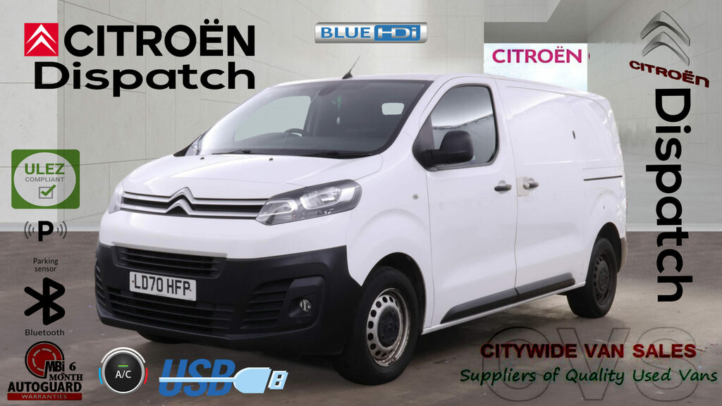 Citroen Dispatch Citroen Dispatch 2020 White