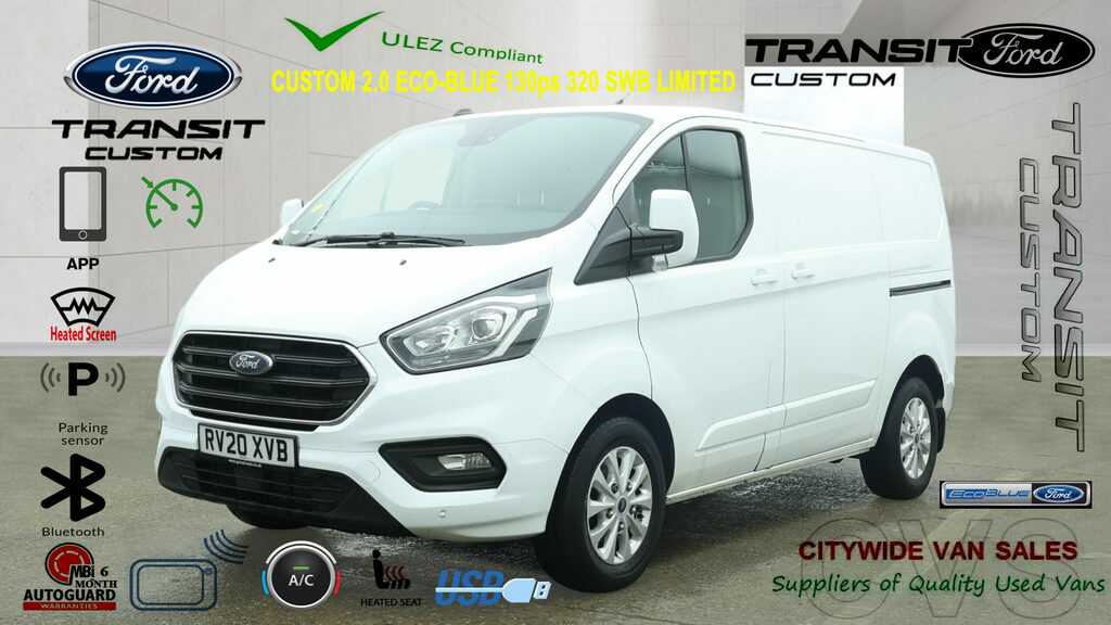 Ford Transit Custom Ford Transit Custom 2020 White