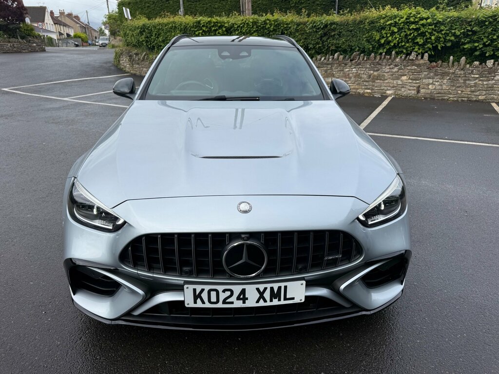 Mercedes-Benz C Class 2.0 C63 6.1Kwh Amg S E Performance Night Edition KO24XML Silver #6