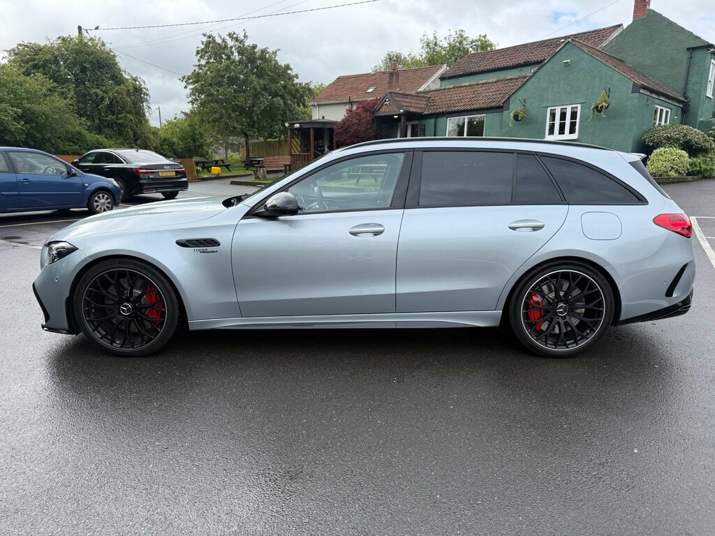 Mercedes-Benz C Class 2.0 C63 6.1Kwh Amg S E Performance Night Edition KO24XML Silver #4