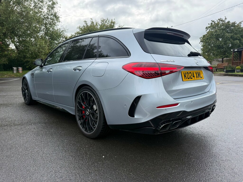 Mercedes-Benz C Class 2.0 C63 6.1Kwh Amg S E Performance Night Edition KO24XML Silver #5