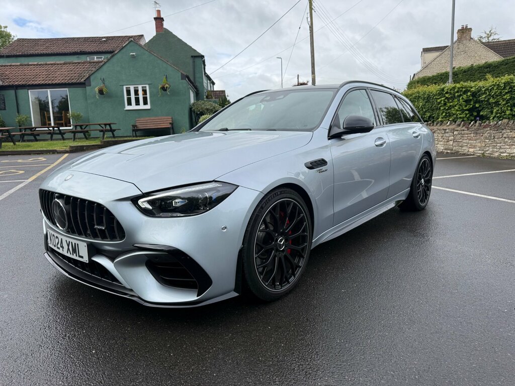 Mercedes-Benz C Class 2.0 C63 6.1Kwh Amg S E Performance Night Edition Silver