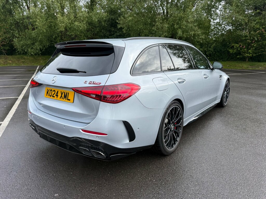 Mercedes-Benz C Class 2.0 C63 6.1Kwh Amg S E Performance Night Edition KO24XML Silver #2