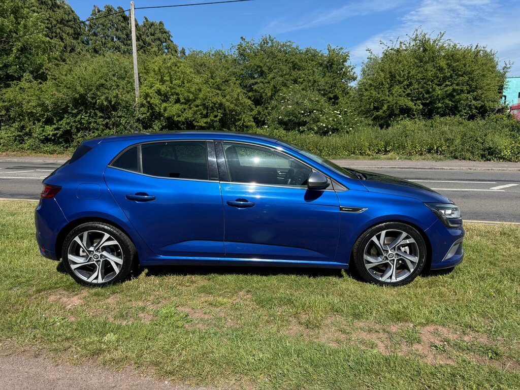 Renault Megane 1.6 Tce Gt Nav Hatchback Edc Euro 6 S Blue #3