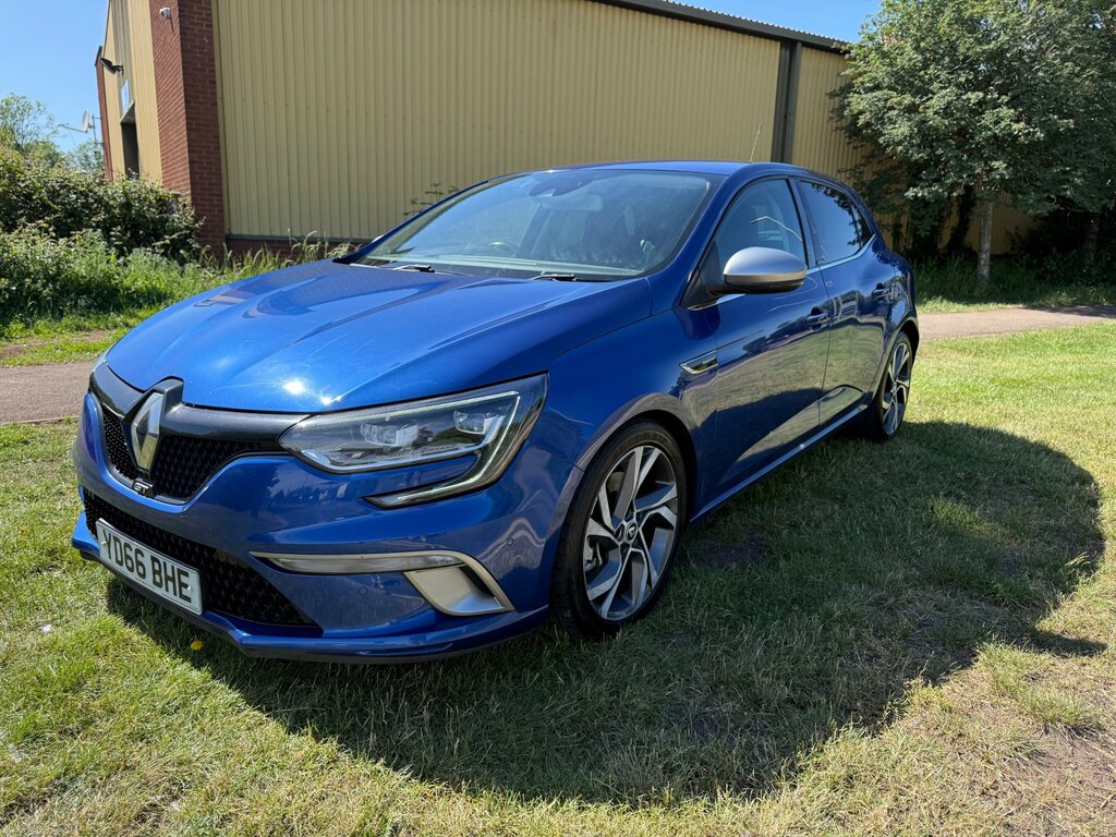 Renault Megane 1.6 Tce Gt Nav Hatchback Edc Euro 6 S Blue