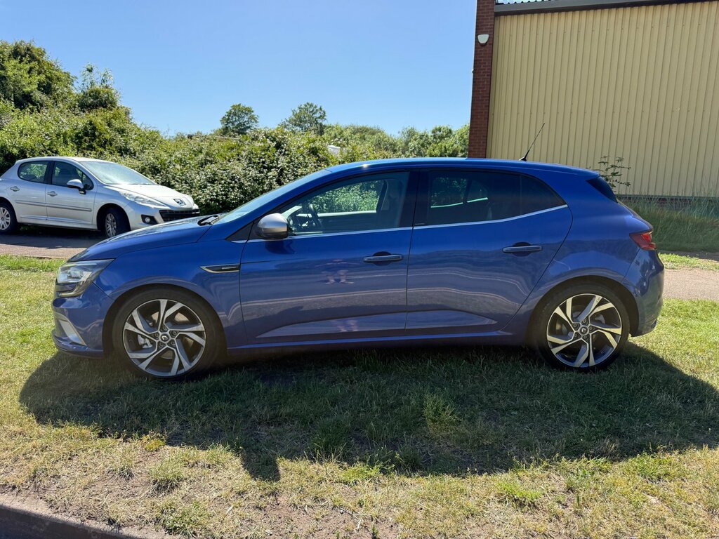 Renault Megane 1.6 Tce Gt Nav Hatchback Edc Euro 6 S Blue #4