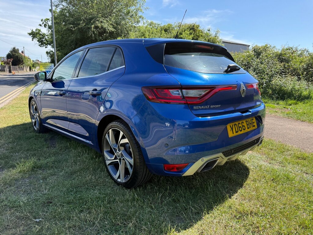 Renault Megane 1.6 Tce Gt Nav Hatchback Edc Euro 6 S Blue #5