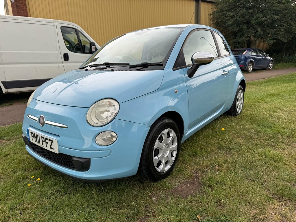 Fiat 500 1.2 Pop Hatchback Euro 5 Ss Blue