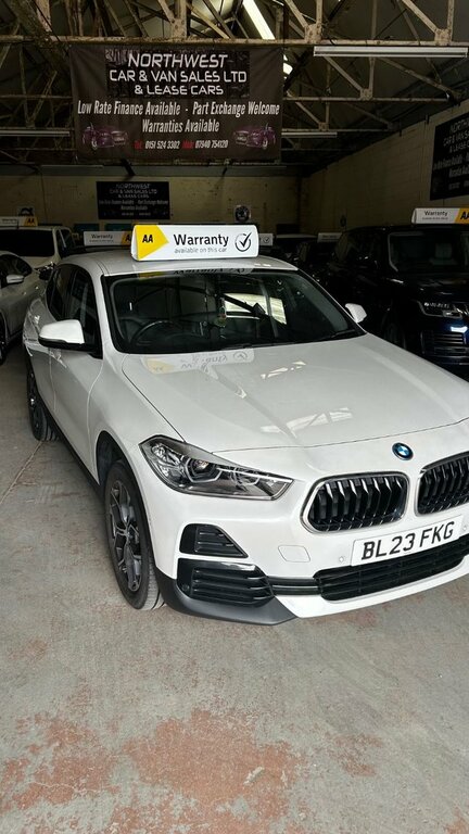 BMW X2 25E 10Kwh Sport Suv BJ23VXP White #3