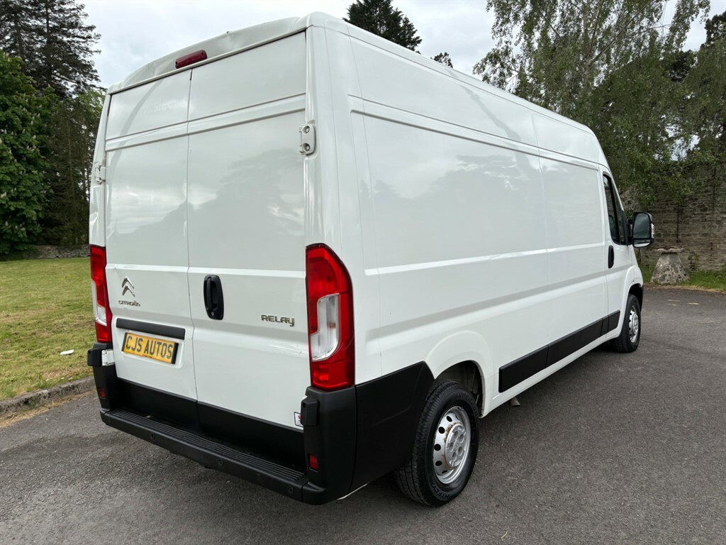 Citroen Relay 35 L3h2 Enterprise Bluehdi Ss CA70UPD White #4