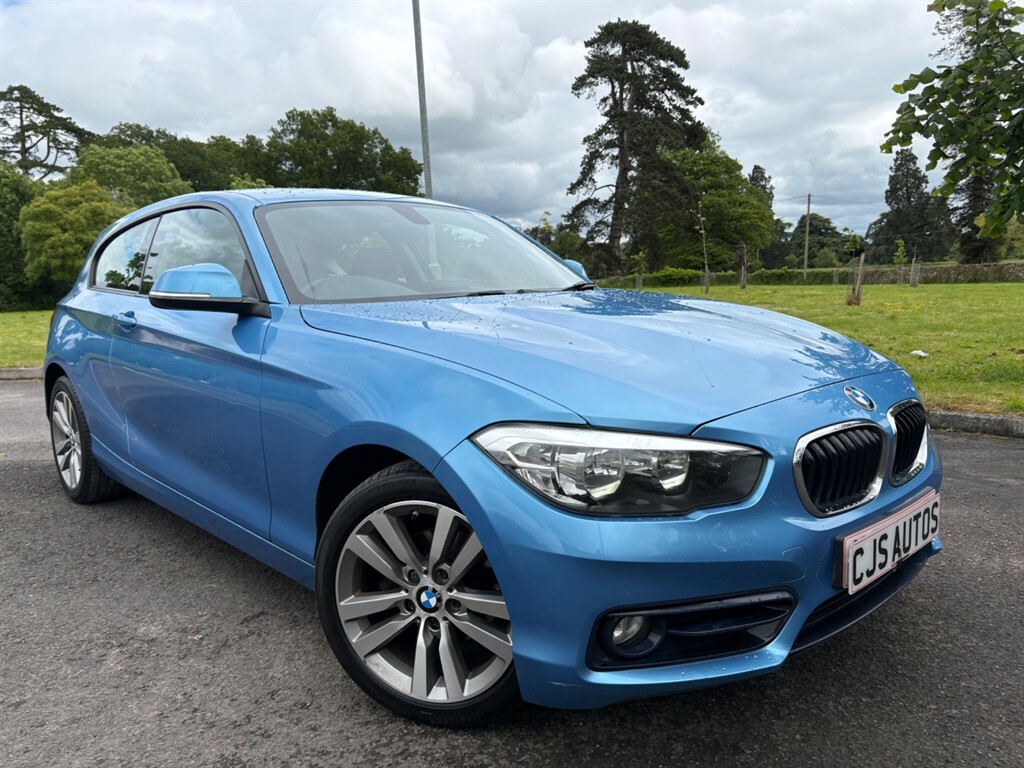 BMW 1 Series Sport Blue