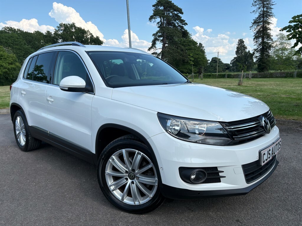 Volkswagen Tiguan Sport Tdi Bluemotion Technology Motion White