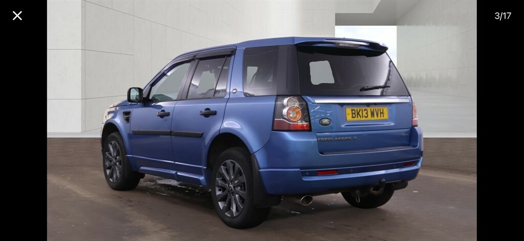 Land Rover Freelander Sd4 Dynamic 190 Blue #2