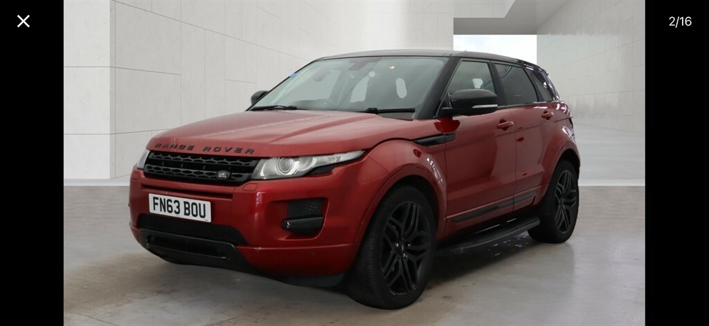 Land Rover Range Rover Evoque Sd4 Pure Tech Nav Red