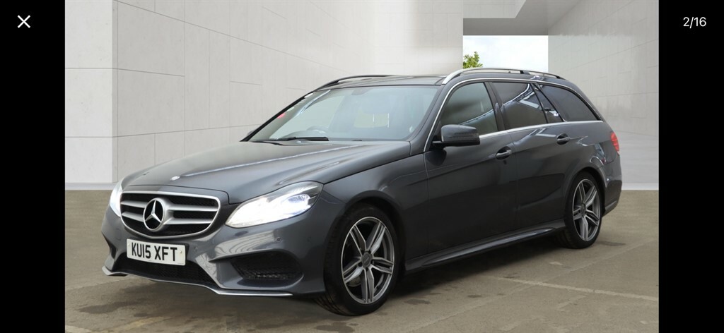 Mercedes-Benz E Class Bluetec Amg Line Premium Grey