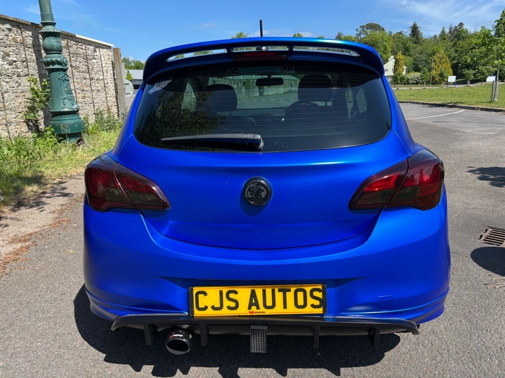 Vauxhall Corsa Black Edition Ss GK18ZMU Black #6