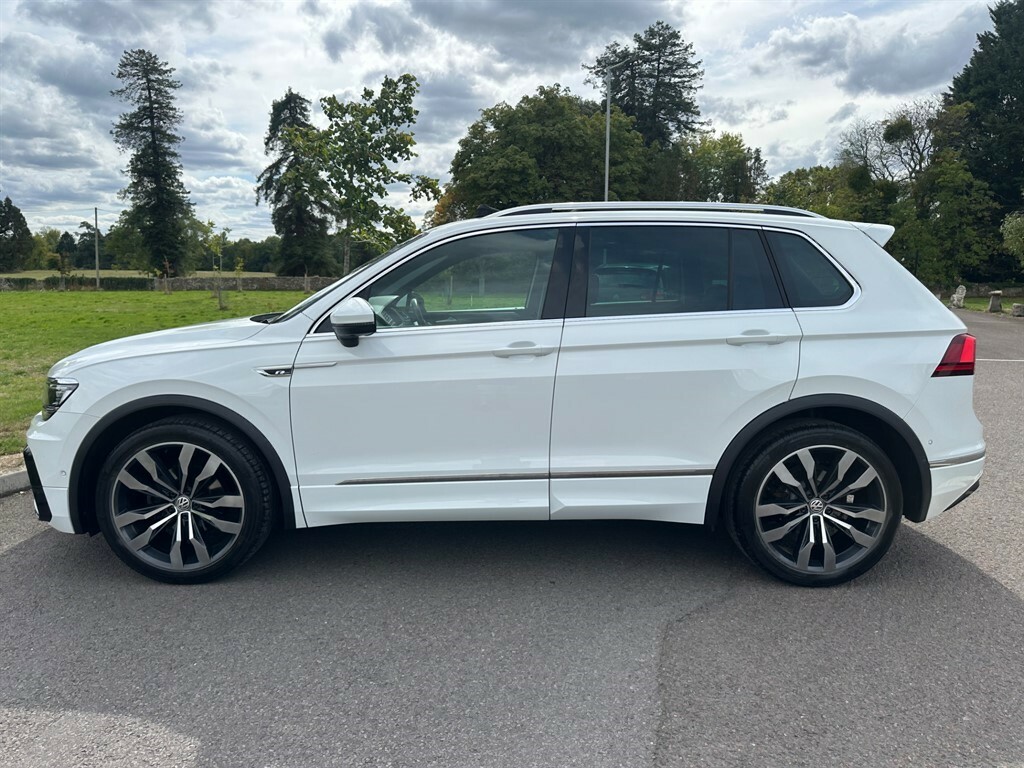 Volkswagen Tiguan R-line Tech Tdi Dsg BG20GMX White #5